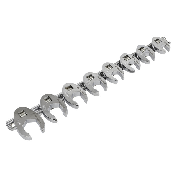 Sealey AK599 Premier Imperial Crow's Foot Spanner Set 3/8