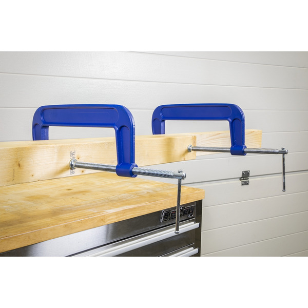 Sealey AK60084 G-Clamp Set 200mm 4pc