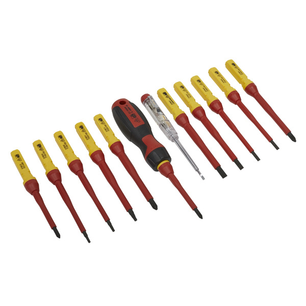 Premier Interchangeable Screwdriver Set 13pc - VDE Approved