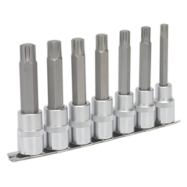 Sealey AK6235 Premier Ribe Socket Bit Set 1/2