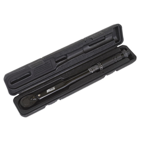 Premier Black Calibrated Micrometer Torque Wrench 3/8