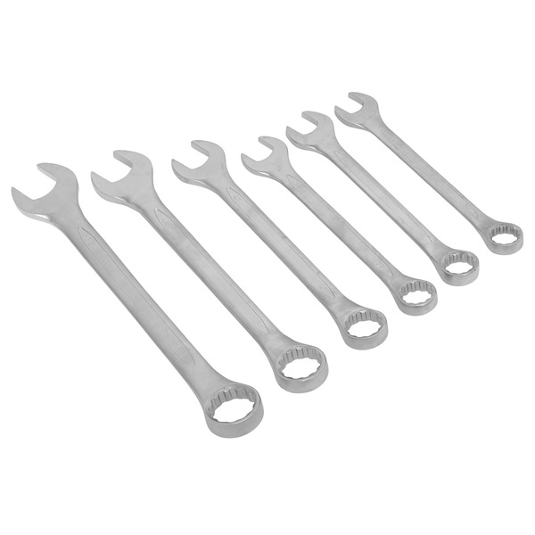 Sealey AK63259 Premier Jumbo Combination Spanner Set 6pc