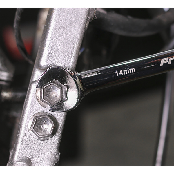 Sealey AK63914 Premier Extra-Long Combination Ratchet Spanner Set 10pc