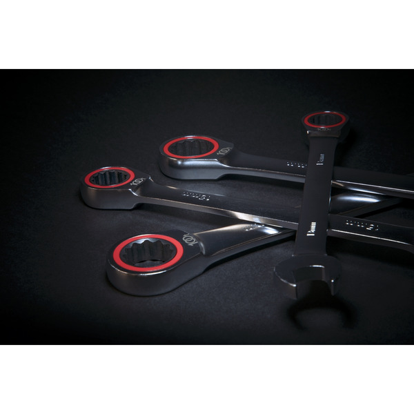 Sealey AK63941 Premier Platinum Combination Ratchet Spanner Set 7pc