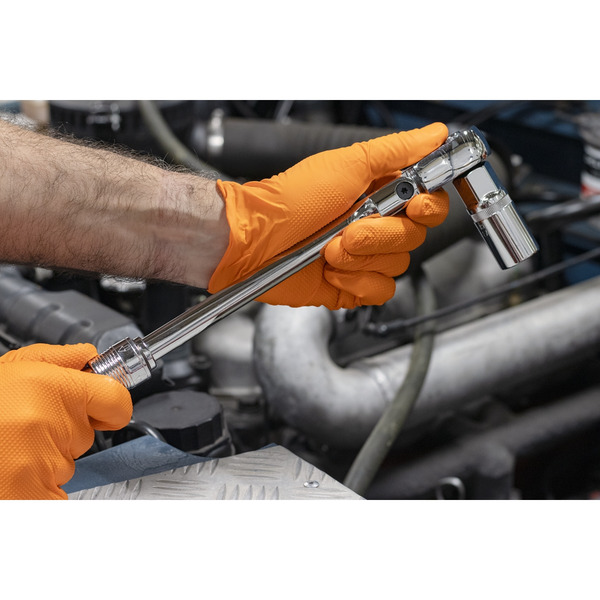 Sealey AK6682 Premier Locking Flexi-Head Extendable Ratchet Wrench 1/2