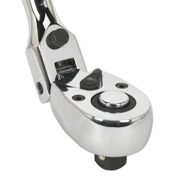 Sealey AK6682 Premier Locking Flexi-Head Extendable Ratchet Wrench 1/2