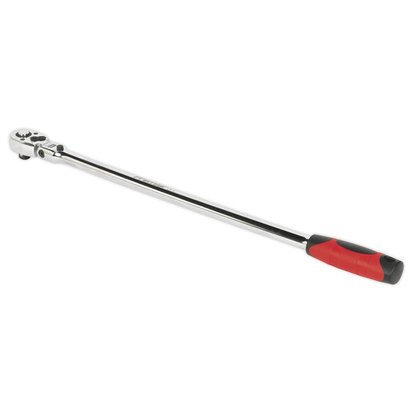 Sealey AK6698 Premier Extra-Long Flexi-Head Ratchet Wrench 1/2