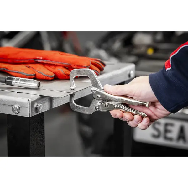 Sealey AK6802 Premier Locking Pliers Set with Foam Tray 10pc