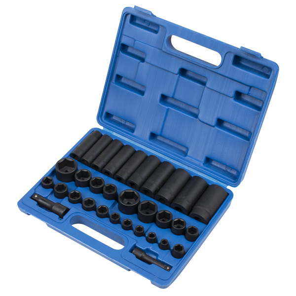 Sealey AK681 Premier Metric/Imperial Impact Socket Set 3/8