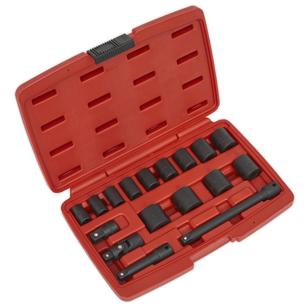 Sealey AK68217 Premier Impact Socket Set 3/8