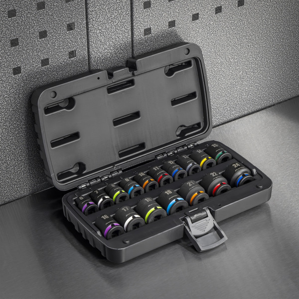 Sealey AK68218 Impact Socket Set 3/8