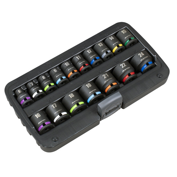 Sealey AK68218 Impact Socket Set 3/8