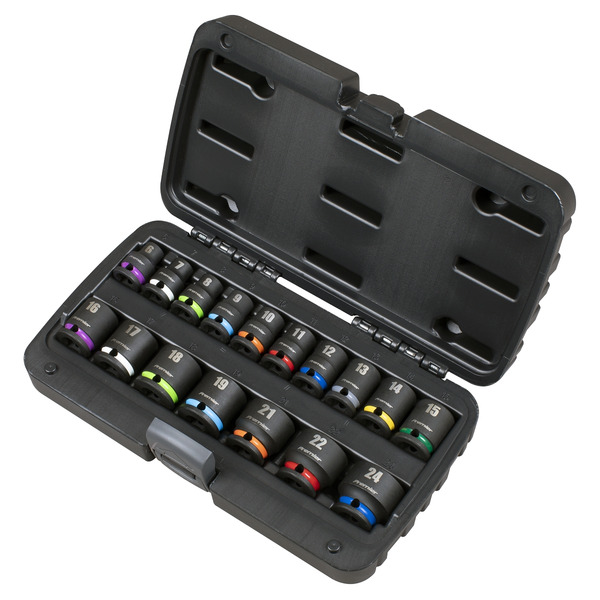 Sealey AK68218 Impact Socket Set 3/8