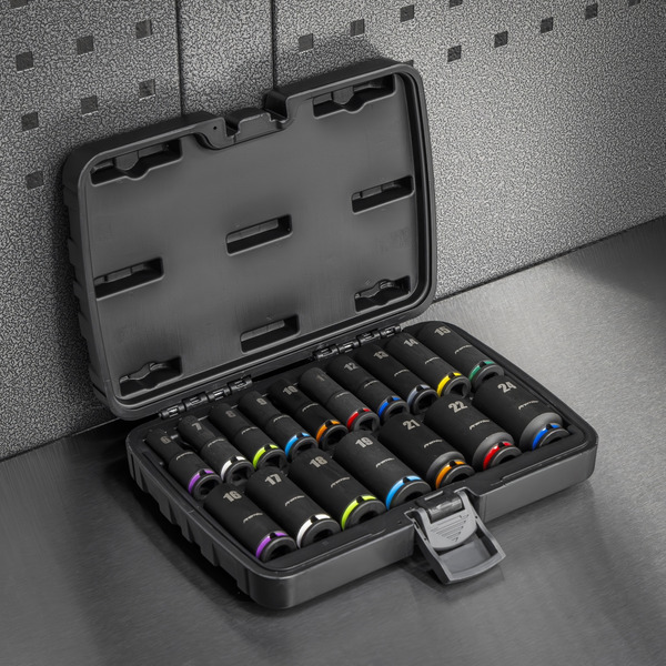 Sealey AK68219 Deep Impact Socket Set 3/8