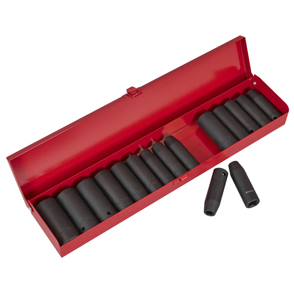 Sealey AK685 Premier Metric/Imperial Deep Impact Socket Set 1/2
