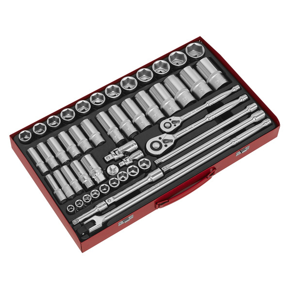 Sealey AK6942 Premier Socket Set 3/8