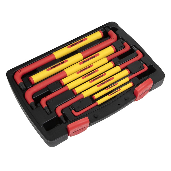 Sealey AK7178 Premier Extra-Long TRX-Star* Key Set 9pc - VDE Approved