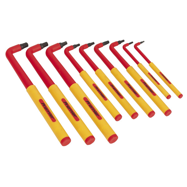 Sealey AK7178 Premier Extra-Long TRX-Star* Key Set 9pc - VDE Approved