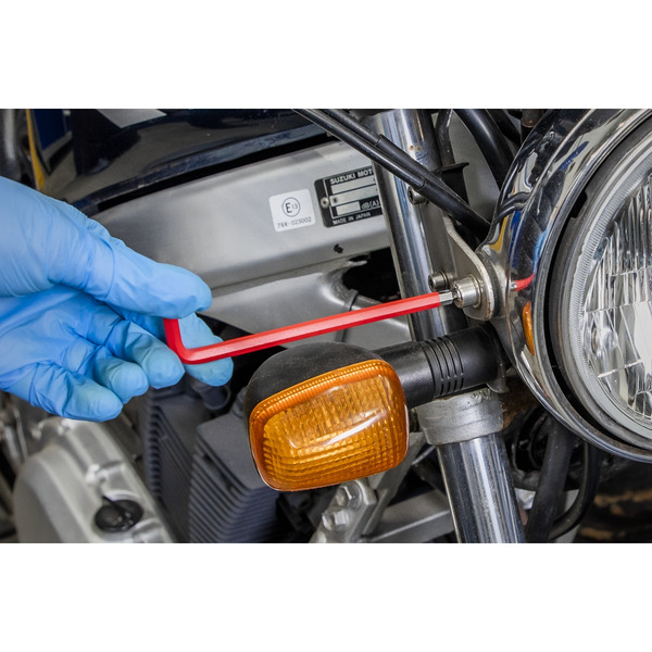 Sealey AK7190DB Premier Long Colour-Coded Ball-End Hex Key Set 9pc - Display Box of 10