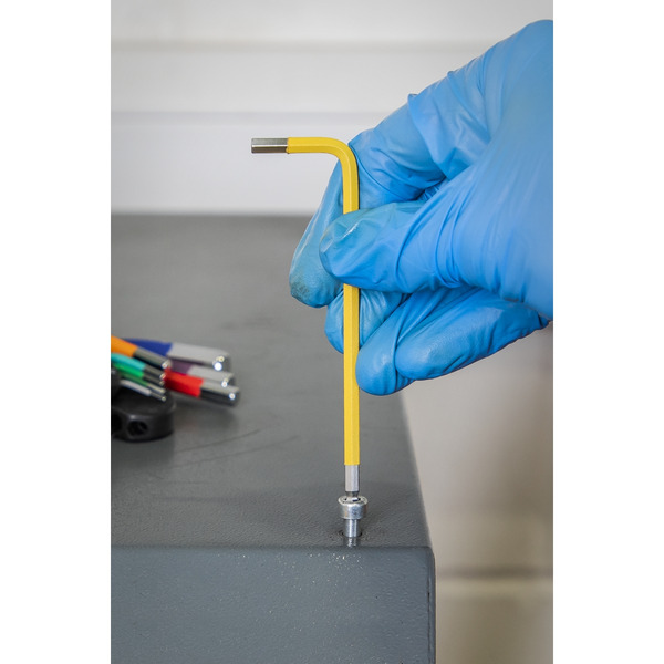 Sealey AK7190DB Premier Long Colour-Coded Ball-End Hex Key Set 9pc - Display Box of 10