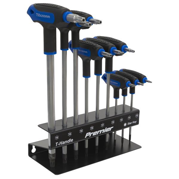 Sealey AK7196 Premier T-Handle TRX-Star* Key Set 9pc