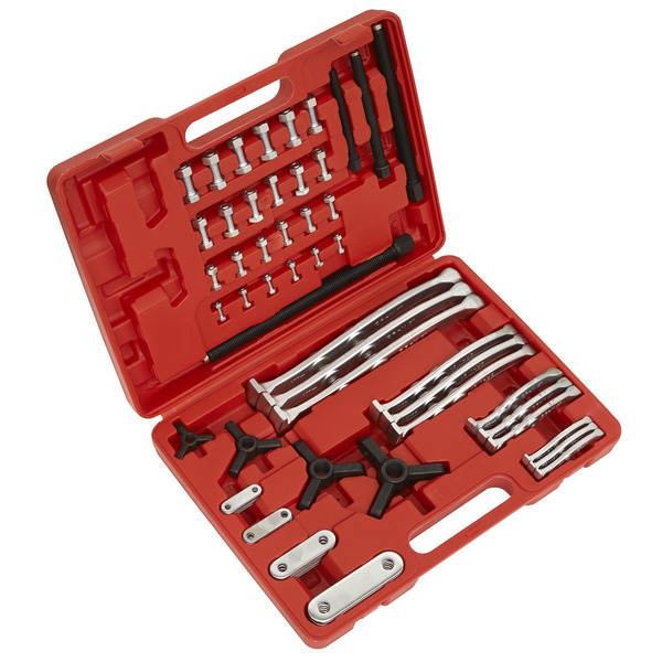 Sealey AK79 Reversible Triple Leg Puller Set 4pc