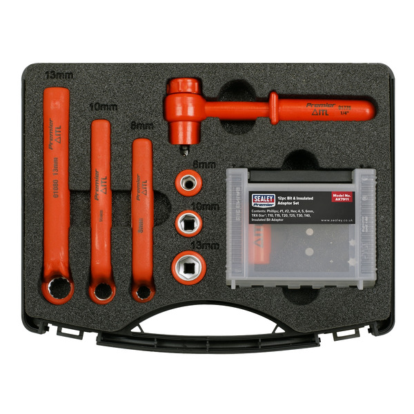Sealey AK7911 Premier Hybrid & Electric Vehicle Battery Tool Kit 19pc