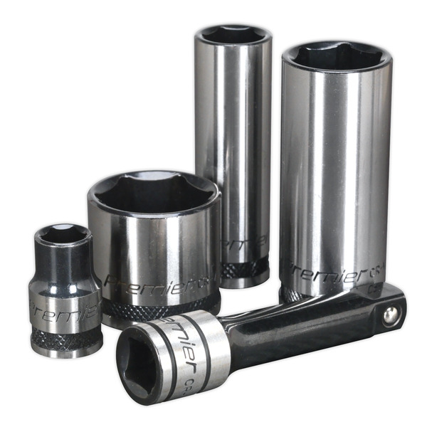 Sealey AK7971 Premier Black Socket Set 3/8