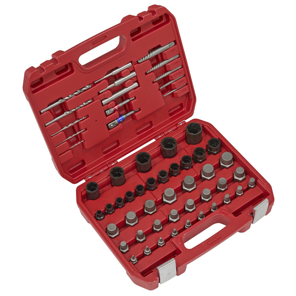 Sealey AK8156 Master Nut, Bolt & Screw Extractor Set 56pc