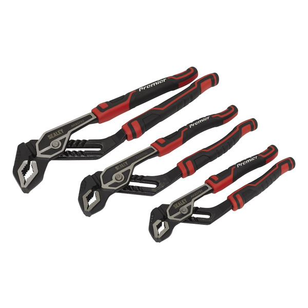 Sealey AK8379 Premier Water Pump Pliers Set 3pc