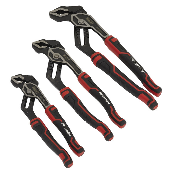 Sealey AK8379 Premier Water Pump Pliers Set 3pc