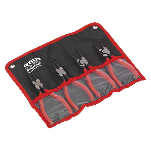 Sealey AK8454 Premier Circlip Pliers Set 180mm 4pc