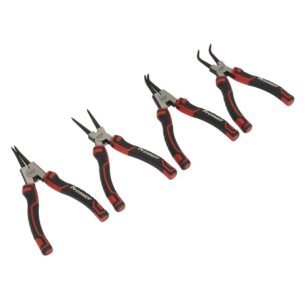 Sealey AK8457 Premier Circlip Pliers Set 180mm 4pc