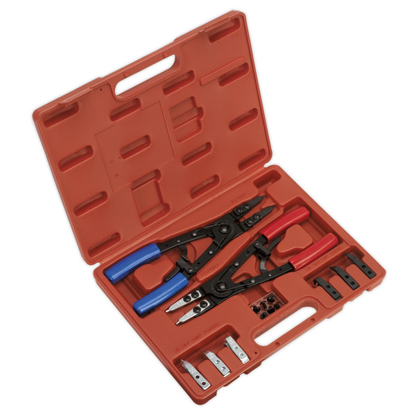 Sealey AK8500 Premier Heavy-Duty Circlip Pliers Set Internal/External 265mm