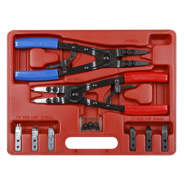 Sealey AK8500 Premier Heavy-Duty Circlip Pliers Set Internal/External 265mm