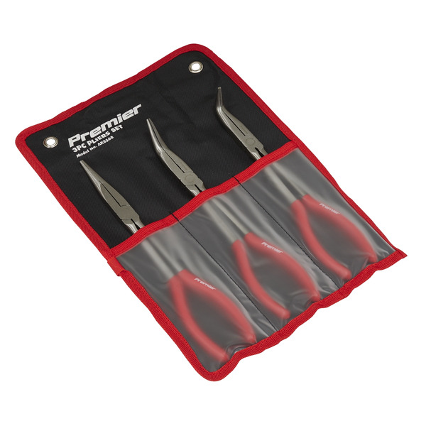 Sealey AK8568 Premier Needle Nose Pliers Set 280mm 3pc