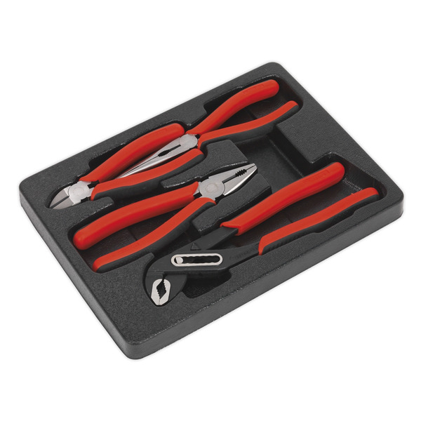 Sealey AK8579 Premier Pliers Set 4pc