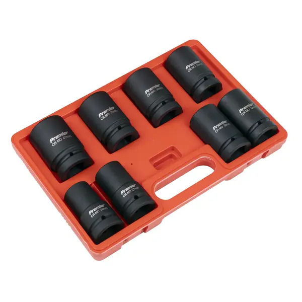 Sealey AK888M Premier Deep Impact Socket Set 1