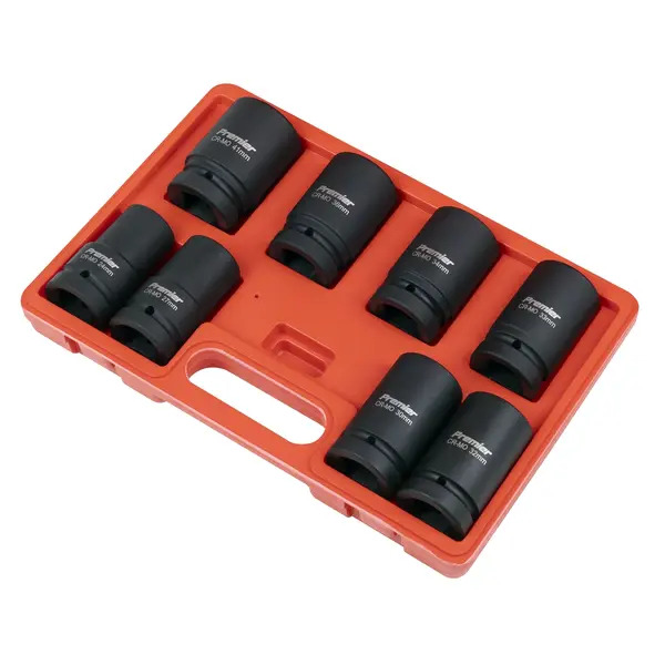 Sealey AK888M Premier Deep Impact Socket Set 1