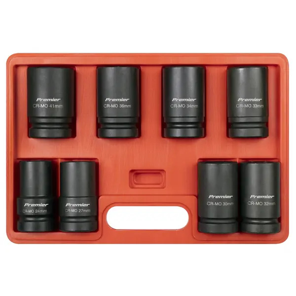 Sealey AK888M Premier Deep Impact Socket Set 1