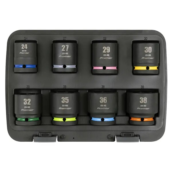 Sealey AK8890M Premier Impact Socket Set 3/4