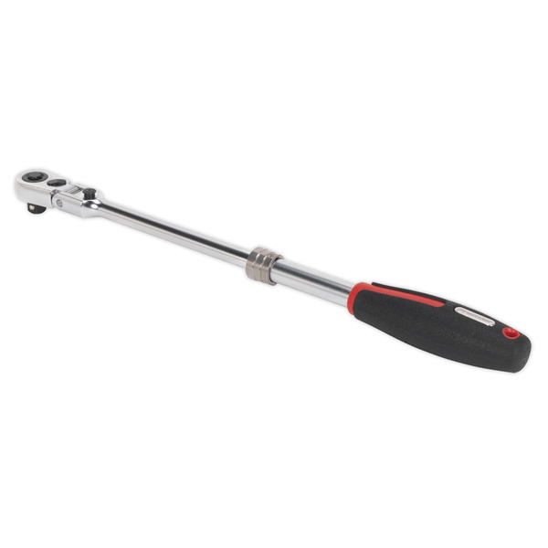Sealey AK8983 Premier Platinum Locking Flexi-Head Extendable Ratchet Wrench 3/8