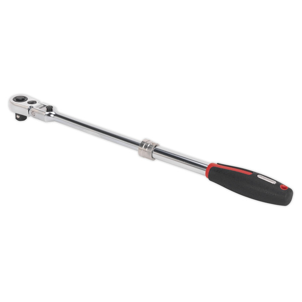 Sealey AK8984 Premier Platinum Locking Flexi-Head Extendable Ratchet Wrench 1/2