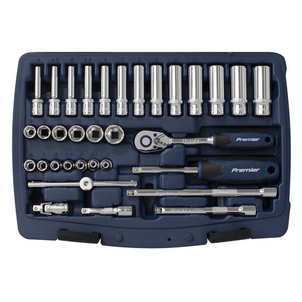 Sealey AK8990 Premier Socket Set 1/4