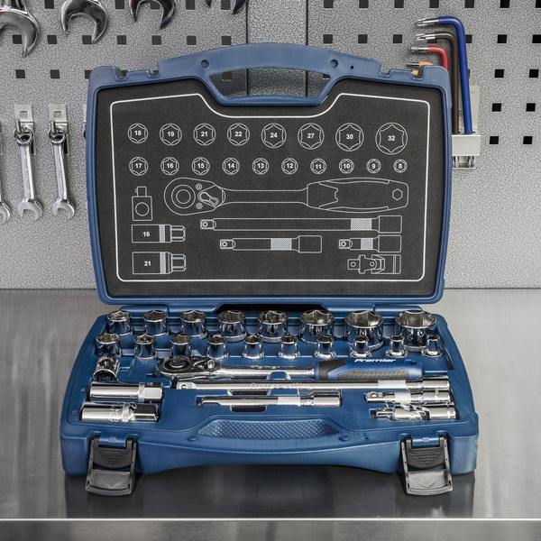 Sealey AK8992 Premier Socket Set 1/2
