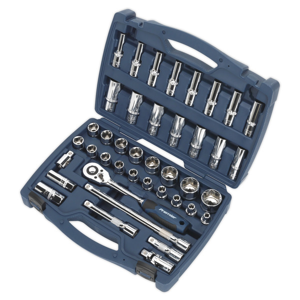 Sealey AK8993 Premier Socket Set 1/2