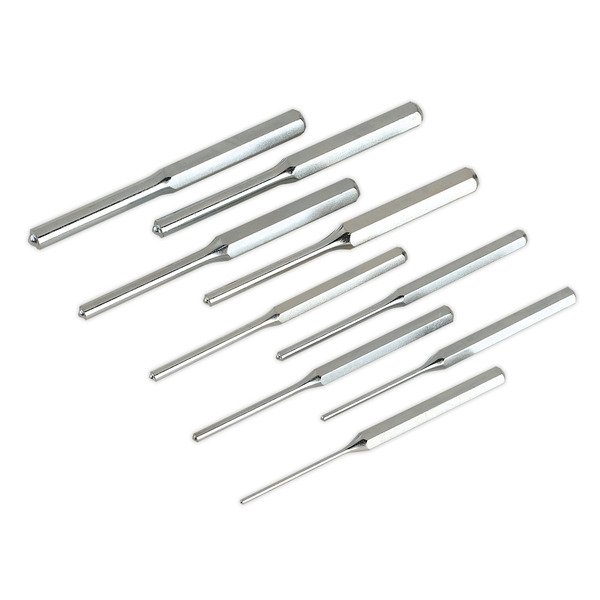 Sealey AK9109M Premier Roll Pin Punch Set 3-12mm 9pc