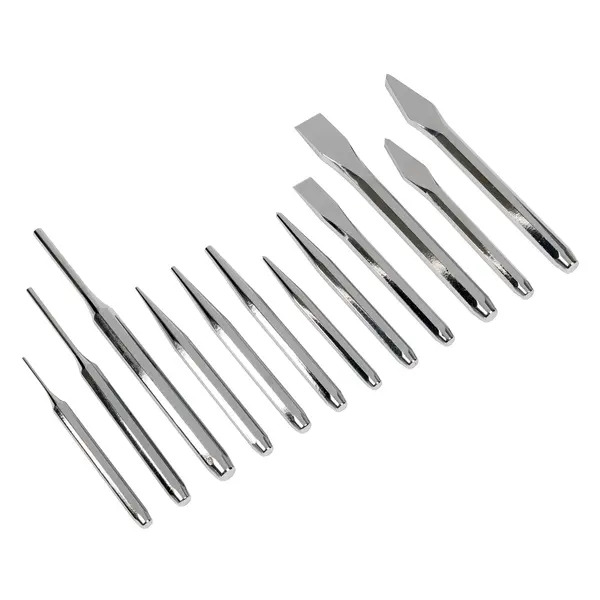 Sealey AK9129 Premier Punch & Chisel Set 12pc