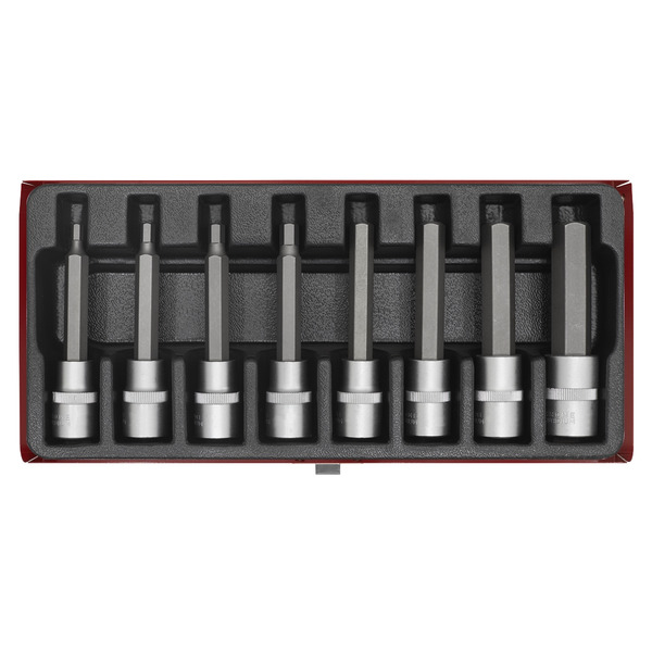 Sealey AK9310 Premier Hex Socket Bit Set 1/2
