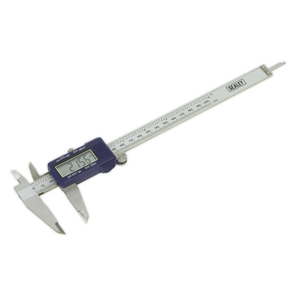 Sealey AK9622EV Digital Vernier Caliper 0-200mm(0-8